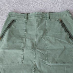 J.crew green skirt